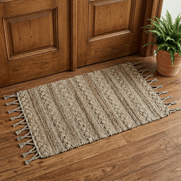 HomeRoots Natural Jute Hand Woven Area Rug - image 
