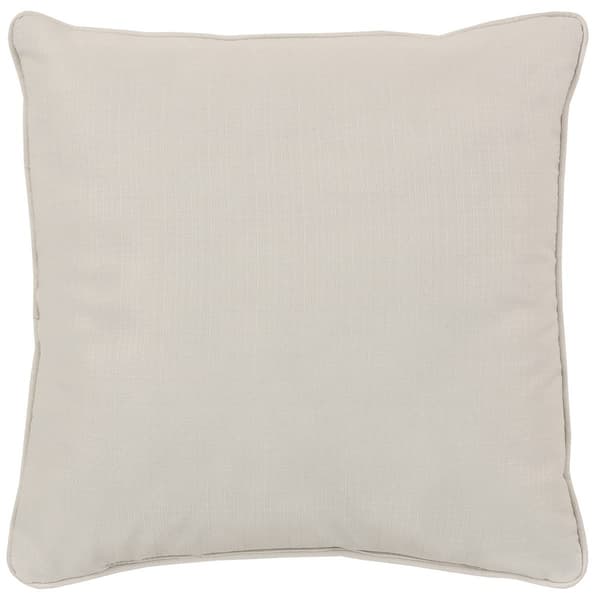 Royal Court Chablis Embroidered Square Decorative Pillow-16x16