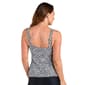 Womens Maxine Dot Mosaic Scoop Neck Tankini Swim Top - image 2