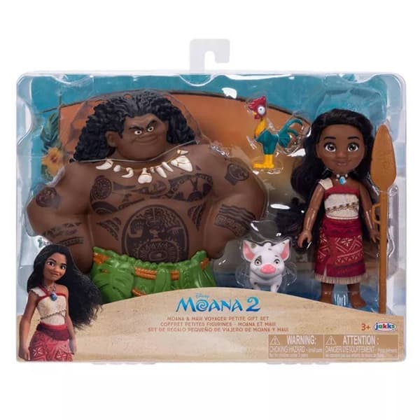 Disney 6in. Moana & Maui Petite Doll Gift Set