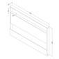 South Shore Gravity Gray Maple Full/Queen Headboard w/Shelf - image 5