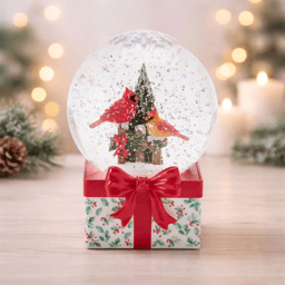 Melrose 6.5in. LED Cardinal Snow Globe