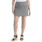 Plus Size Rafaella(R) Check Flap Pocket Skort - image 1
