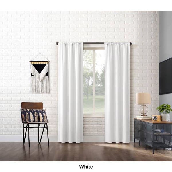 Bergen 100% Blackout Panel Rod Pocket Curtain