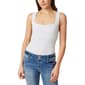 Juniors Wallflower Square Neck Padded Cup Tank Top - image 1
