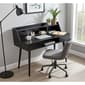 Casual Contemporary Living Solid Acacia Desk w/ Charging Station - image 6