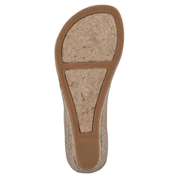 Womens White Mountain Beachball Wedge Sandals