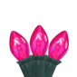 Northlight 25ct. C7 Pink Christmas String Lights - image 1