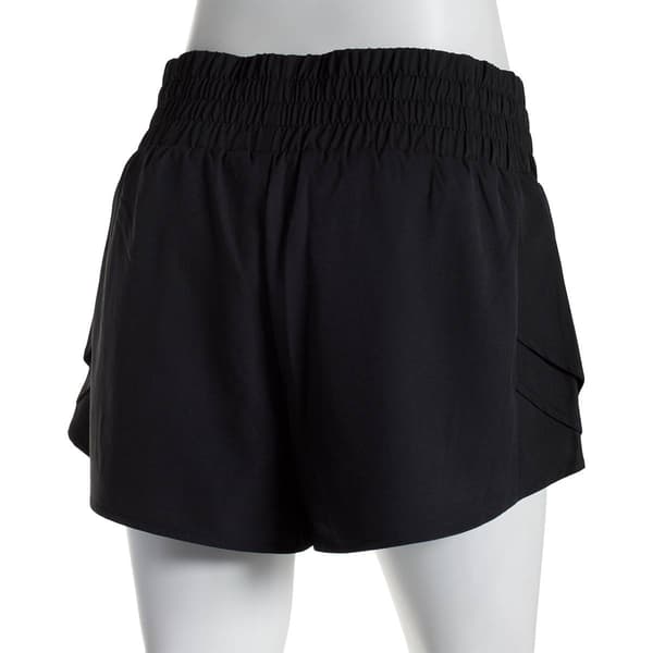Womens RBX Stretch Woven Flutter Running Shorts