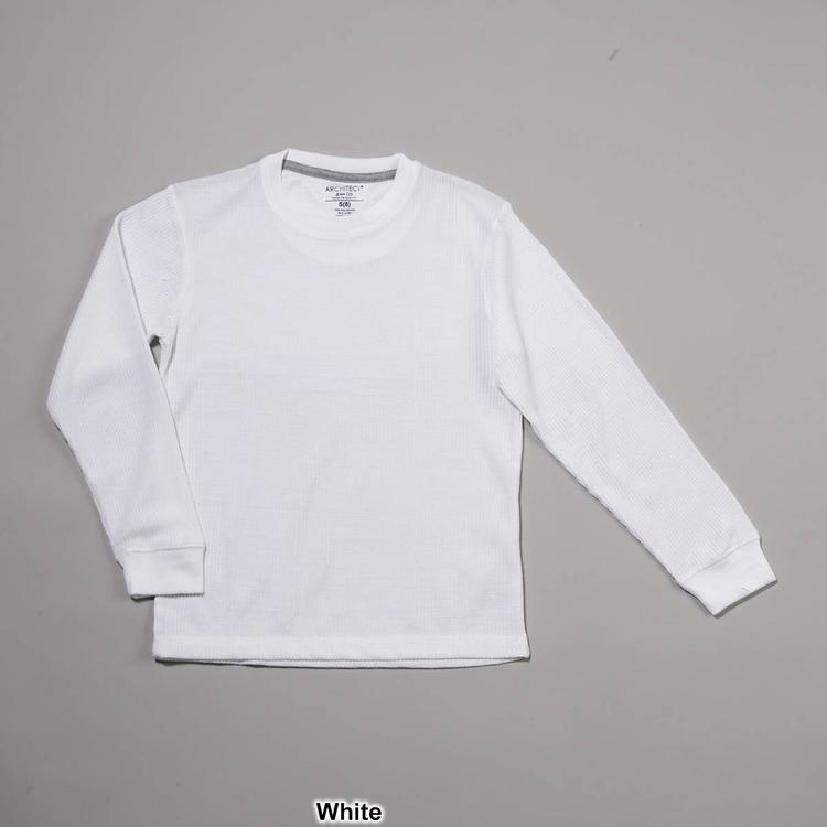 Boys (8-20) Architect® Jean Co. Solid Crew Neck Thermal Top