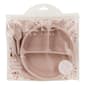 Baby Girl Nicole Miller New York 4pc. Silicone Meal Set - image 2