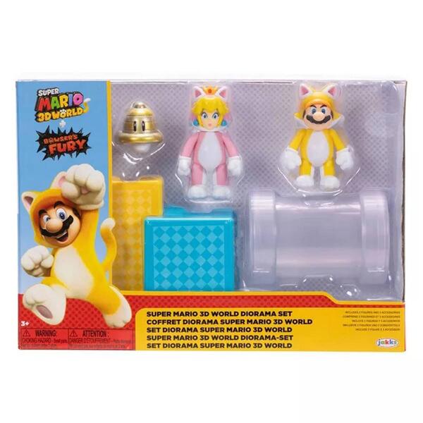 Nintendo 2.5in. Super Mario 3D World Diorama - image 