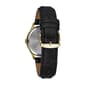 Mens Caravelle Leather Strap & Steel Watch - 44B118 - image 2