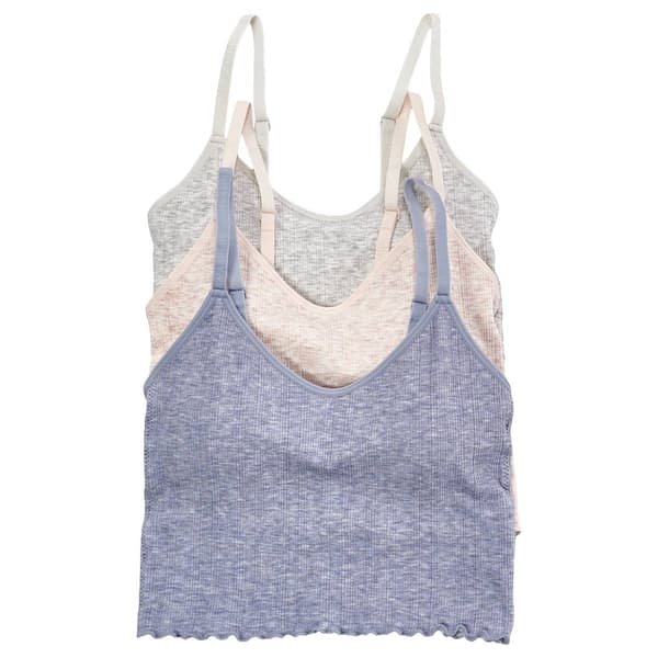 Womens Laura Ashley(R) Seamless Brami Top - LS9654-3PKJ - image 