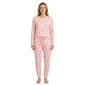 Womens Sincerely Jules Pumpkins & Bows Joggers Pajama Set - image 1