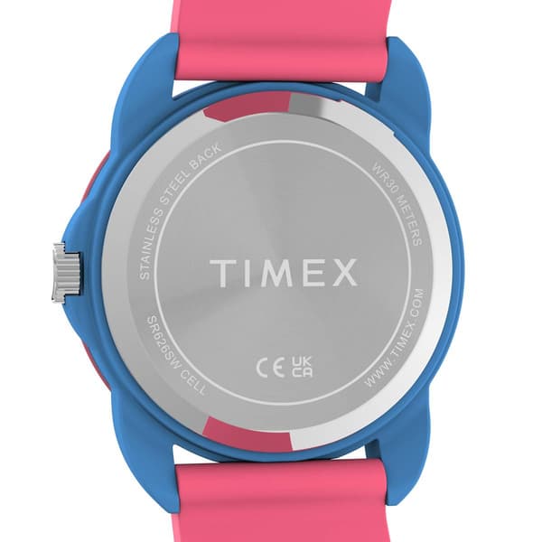 Kids Timex® Pretty Silicone Strap Analog Watch  - TW2Y59700JT