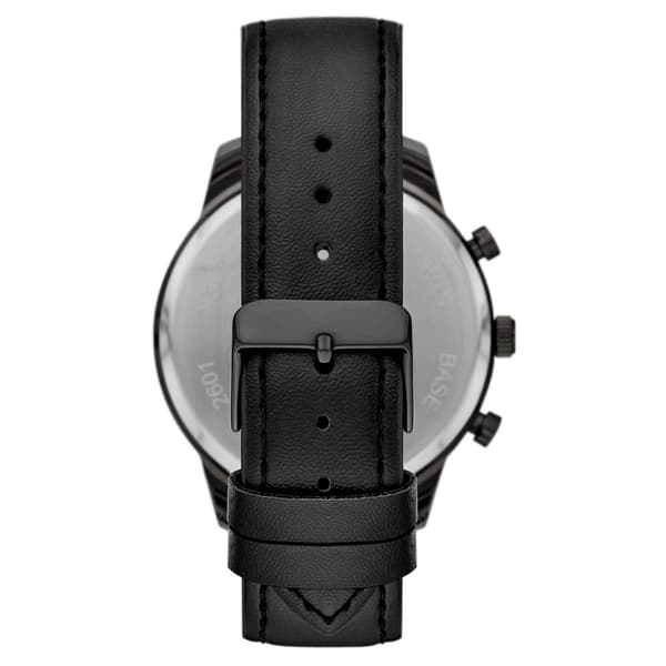Mens Folio Black Dial Watch & Bracelet Set - FMDFL6090