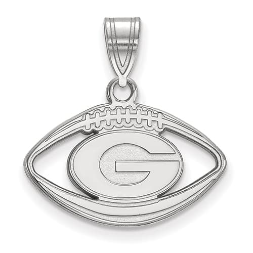Unisex University of Georgia Football Pendant