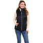Womens Michael Kors Packable Logo Vest w/Hood - image 1