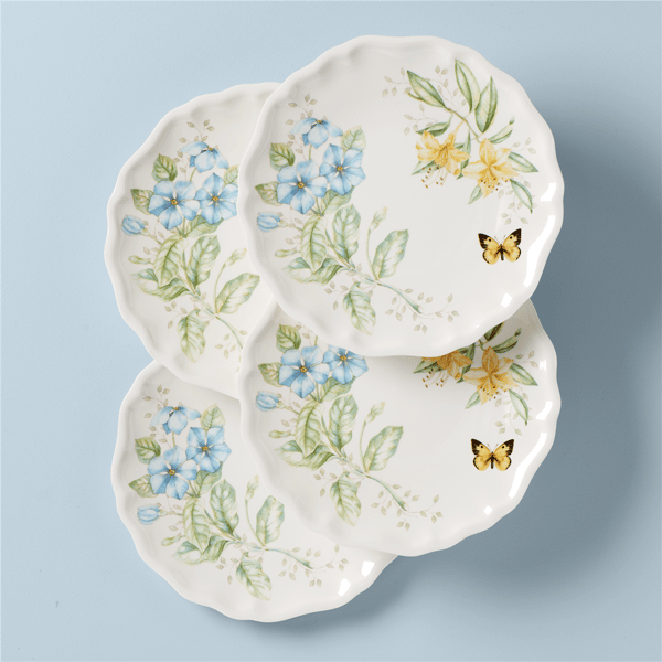 Lenox® Butterfly Meadow® Melamine Dinner Plates - Set of 4
