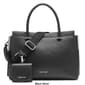 Calvin Klein Bianca Solid Satchel w/ Snap Closure - image 6