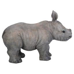 Hi-Line Gift Baby Rhino Garden Statue