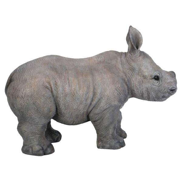 Hi-Line Gift Baby Rhino Garden Statue