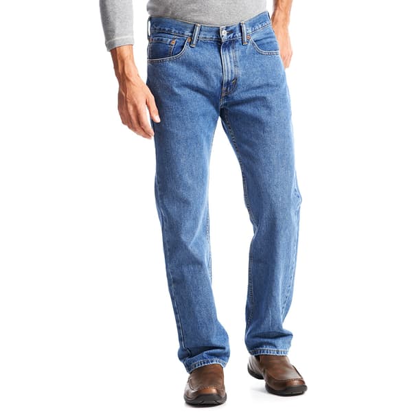 Mens Levi''s&#40;R&#41; 505 Regular Fit Stretch Jeans