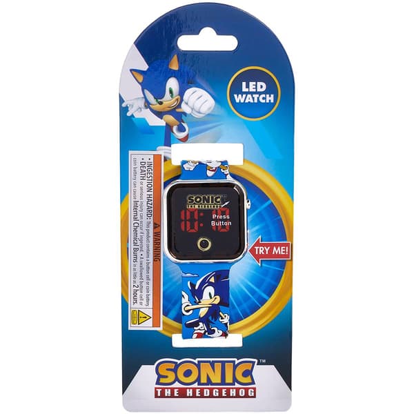 Kids Sonic The Hedgehog Touch LED Watch - SNC4260 - image 