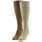 Womens Gold Toe&#174; 2pk. Tuckstitch Knee High Socks - image 2