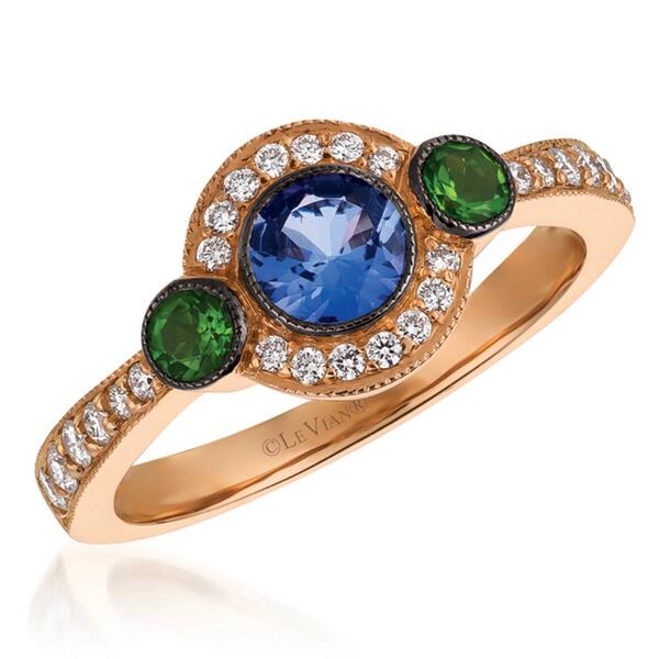 Le Vian&#40;R&#41; Blueberry Tanzanite&#40;R&#41; Pistachio Diopside&#40;R&#41; Ring - image 