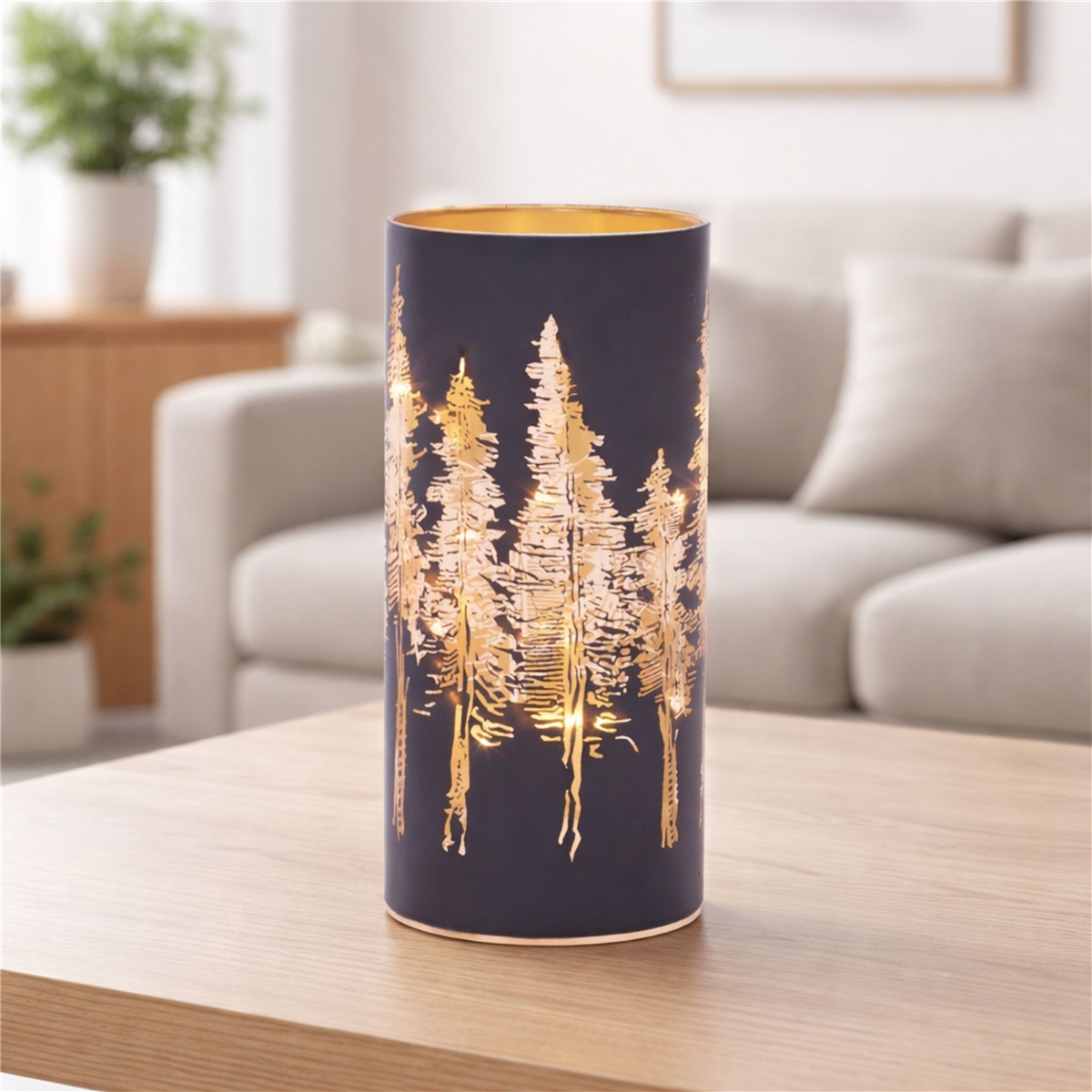 Melrose 8in. LED Pine Tree Luminary
