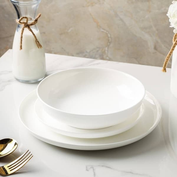 Stone Lain Gabrielle 12pc. Bone China Dinnerware Set
