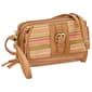 Womens Bueno Striped Woven Double Zip Flap Crossbody Wallet - image 3