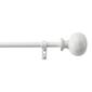 Martha Stewart Bergen Painted Washed Wood Finish Curtain Rod Set - image 2