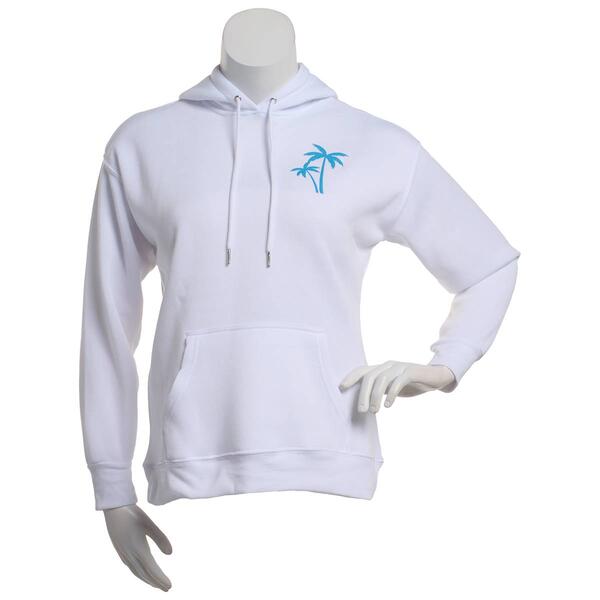Juniors No Comment Ride the Wave Pullover Hoodie - image 