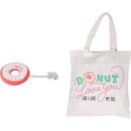 Donut Toy & Tote Bag Set