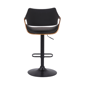 Armen Living Aspen Adjustable Height Swivel Bar Stool - image 4