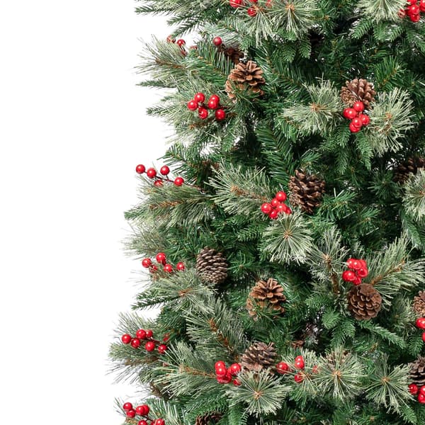 National Tree 7.5ft. Feel-Real&#174; Virginia Pine Slim Christmas Tree