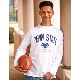 Mens Champion Long Sleeve Penn State Tee