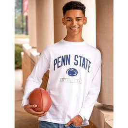 Youth Champion Navy Dayton Flyers Jersey Long Sleeve T-Shirt