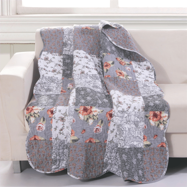 Greenland Home Fashions™ Giulia Reversible Quilted Throw Blanket
