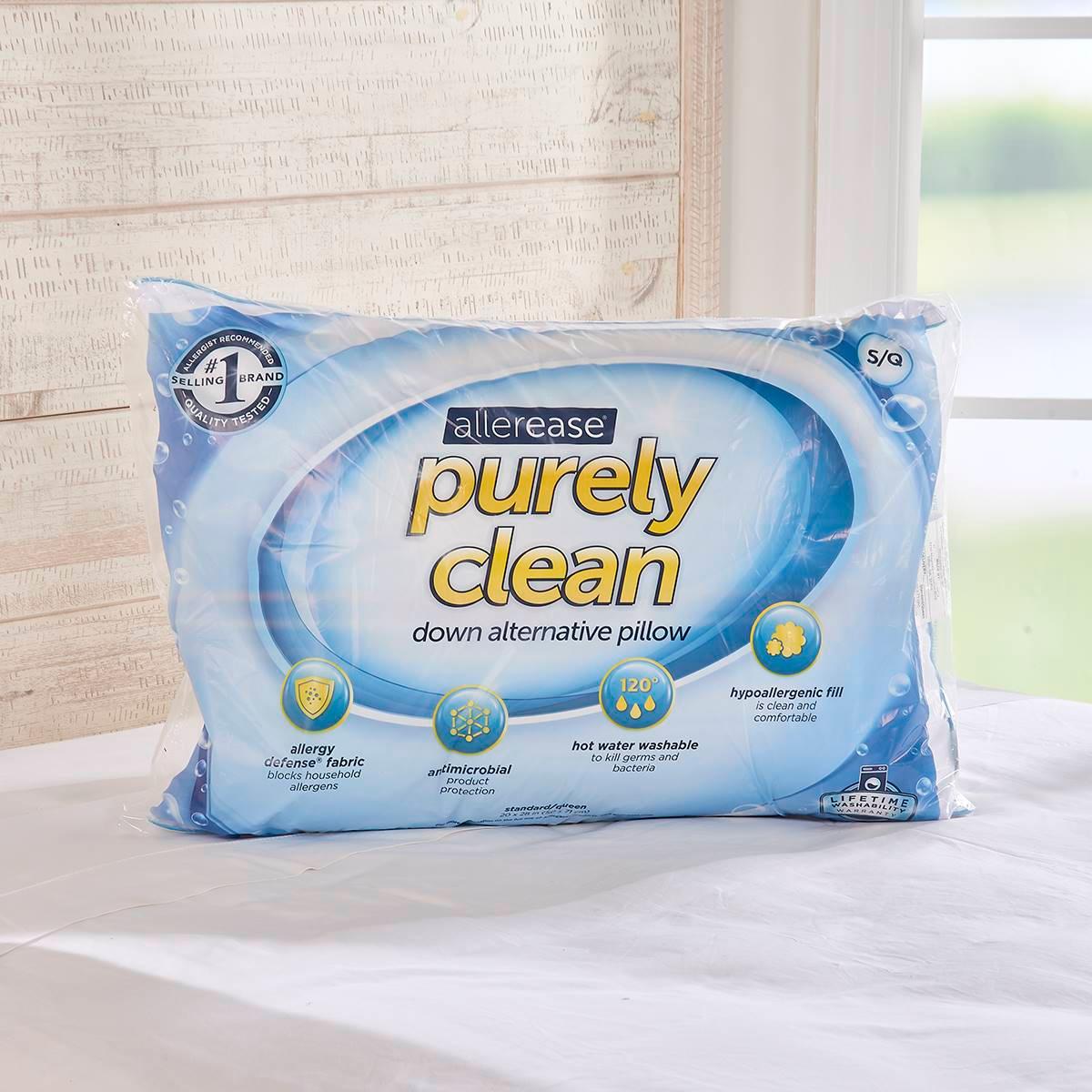allerease® Purely Clean Bed Pillow