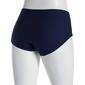 Womens Laura Ashley&#174; Brushed Micro Laser Brief w/Lace LS2444D - image 2
