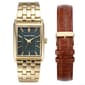 Mens Geoffrey Beene Gold-Tone Green Dial Watch Set - GBS8109GD - image 1