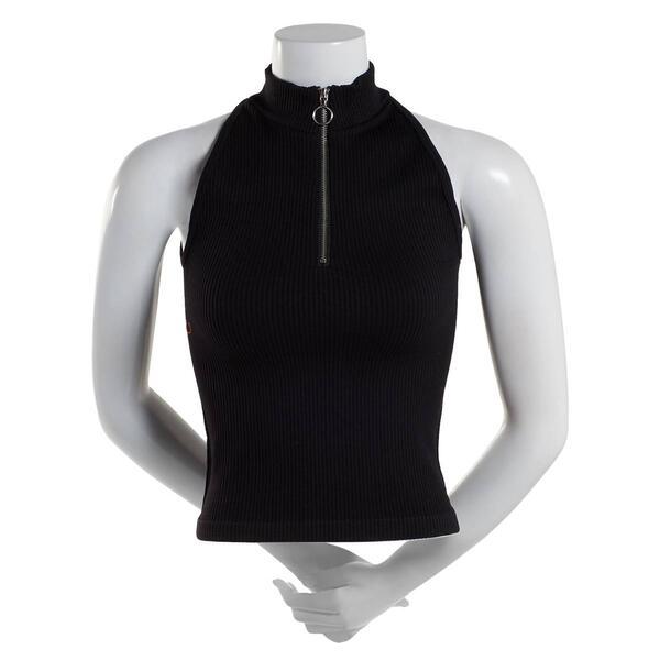 Junior Almost Famous(tm) Vesper Mock Neck Tank Top - image 