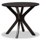 Baxton Studio Liese 2-Tone Dark Brown Finish Wood 5pc. Dining Set - image 3