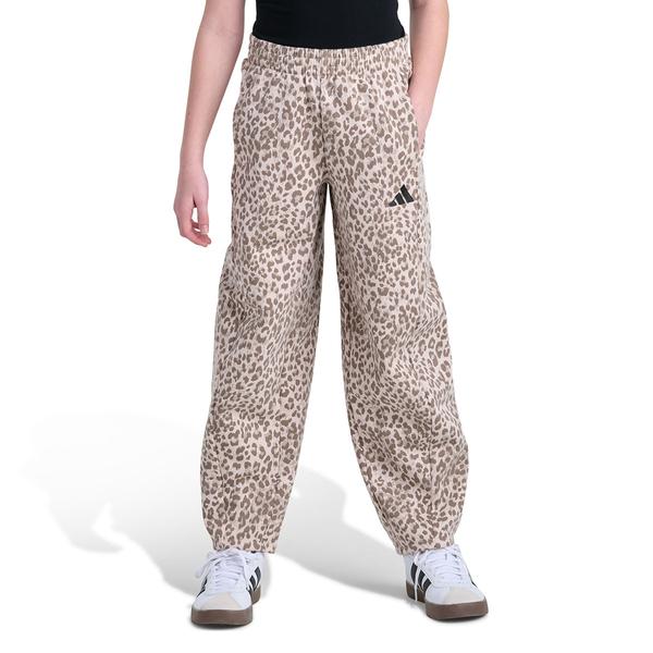 Girls (7-16) adidas(R) Print Barrel Leg Pants