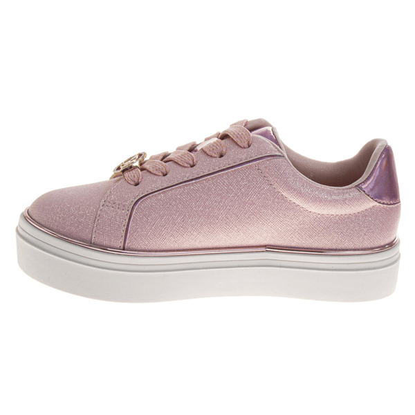 Little Girls Badgley Mischka® Glittery Fashion Sneakers