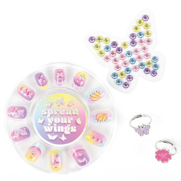 Make It Real™ Beauitful Butterfly Nails
